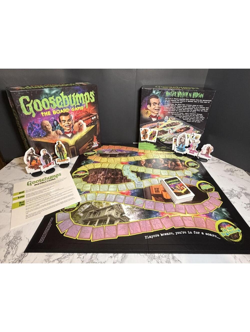 Goosebumps The Board Game By Outset 2015 Used Complete
